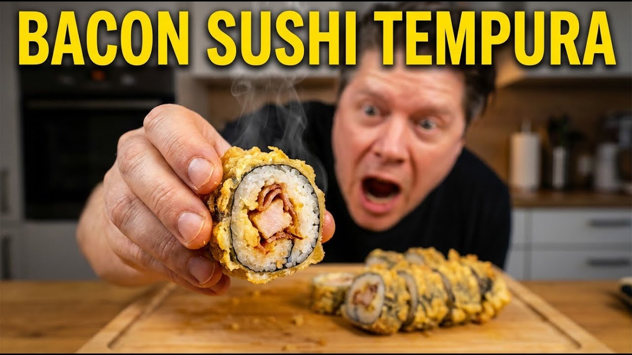 Bacon Sushi - Du willst dein Tempura nie mehr anders