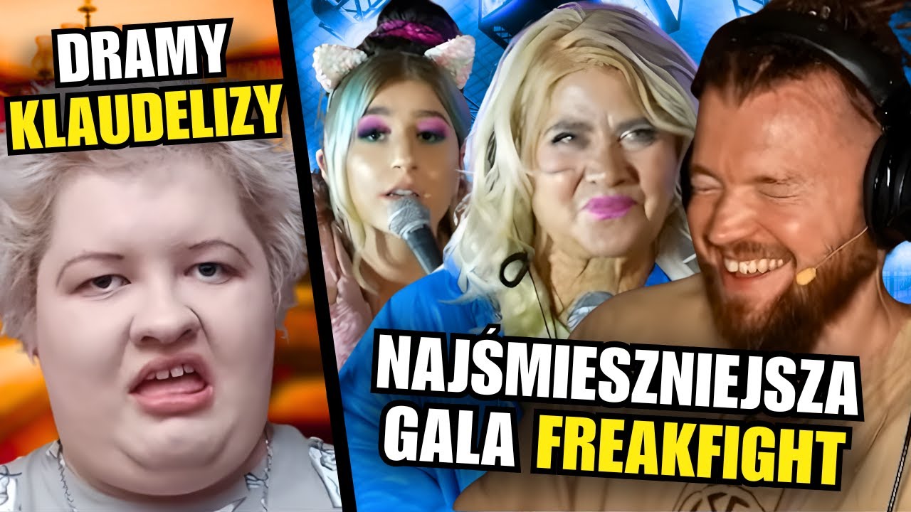 NAJPROFESJONSALNIEJSZA GALA FREAKOWA W POLSCE ORAZ NA ŚWIECIE, WYBITNA KLAUDELIZA | WARDĘGA LIVE  