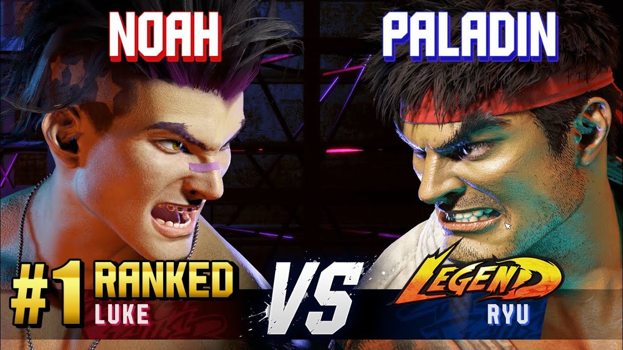 SF6 ▰ NOAH THE PRODIGY (#1 Ranked Luke) vs PALADIN (Ryu) ▰ High Level Gameplay