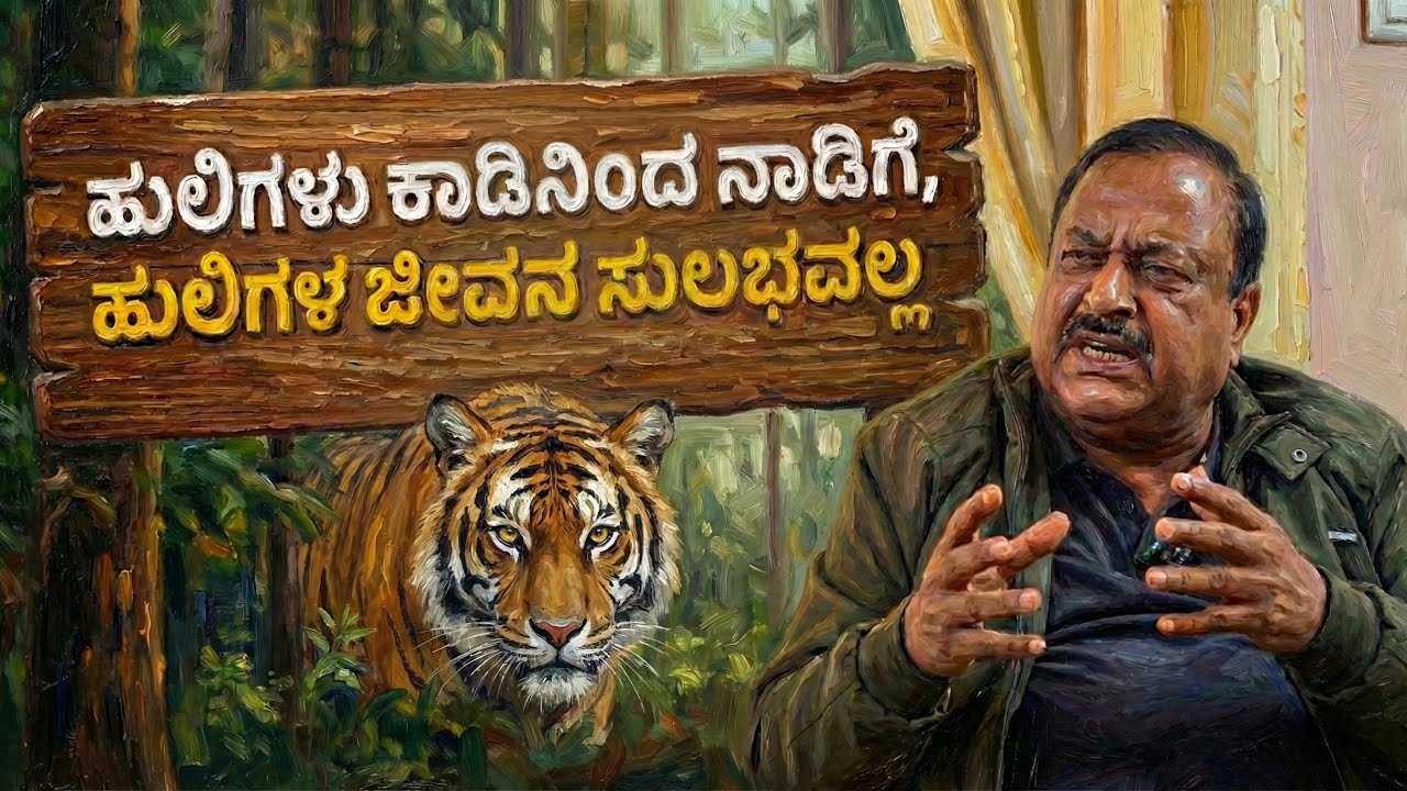 ಇದು ಹುಲಿಗಳ ದೌರ್ಜನ್ಯವಲ್ಲ… ಇದು ಬದುಕಿನ ಹೋರಾಟ | ಮಾನವ ವನ್ಯಜೀವಿ ಸಂಘರ್ಷ ಕಾಣದ ಮುಖ 