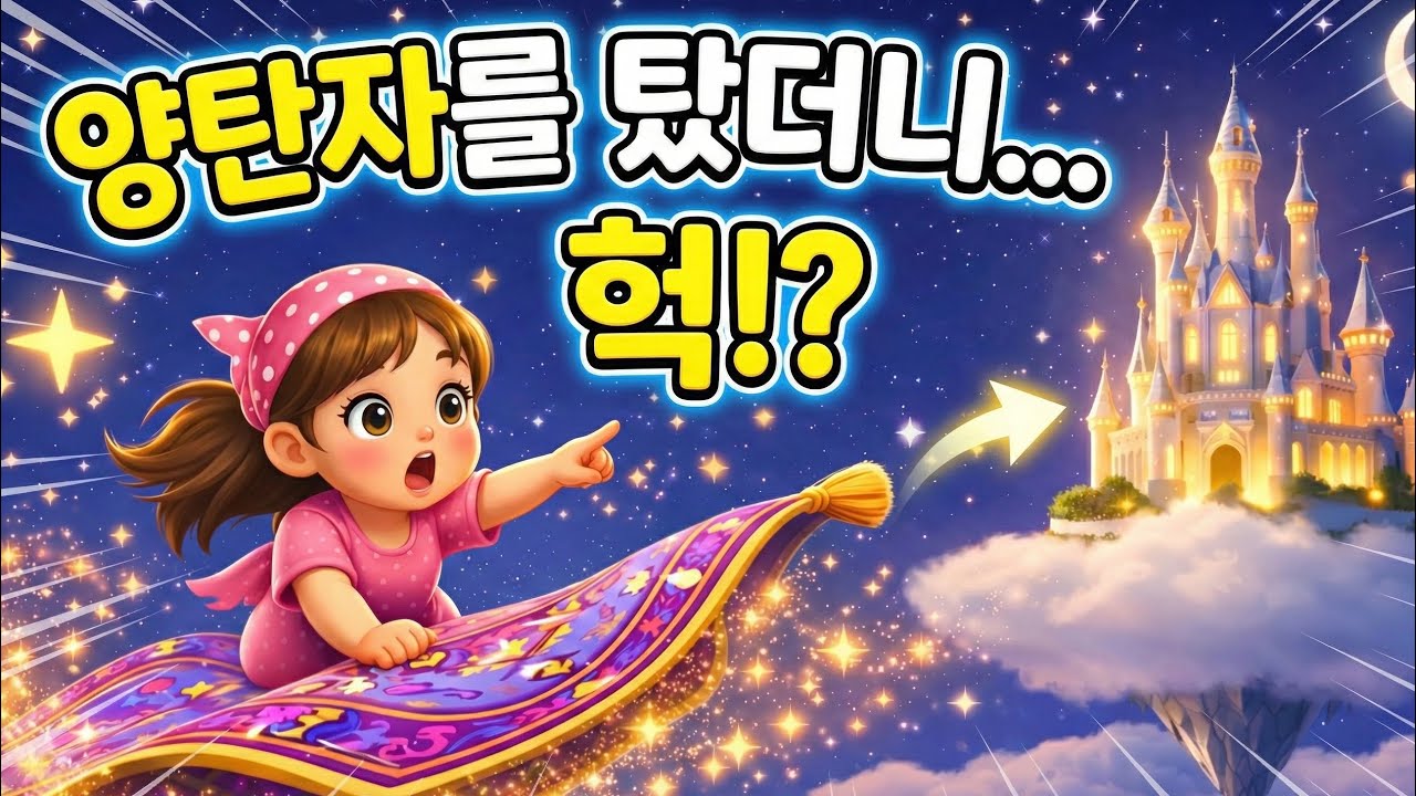양탄자를 타고 마법의 성으로 🏰 | 상상력 동요 | 반짝반짝 노래상자