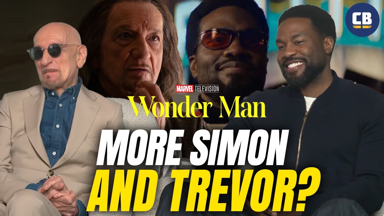 We're Getting MORE Simon And Trevor? - Sir Ben Kingsley & Yahya Abdul-Mateen II Talk Wonder Man!