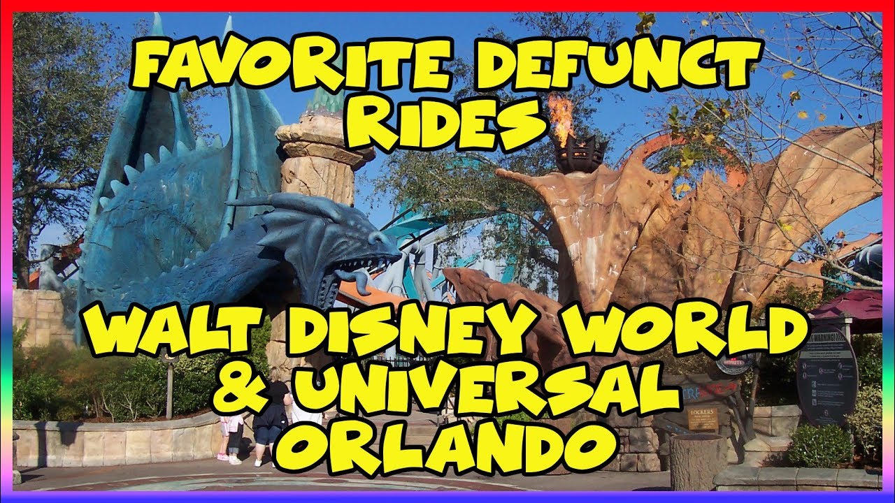 Favorite Defunct Rides in Orlando (Disney World & Universal) - Sir Willow's Park Tales Ep 65