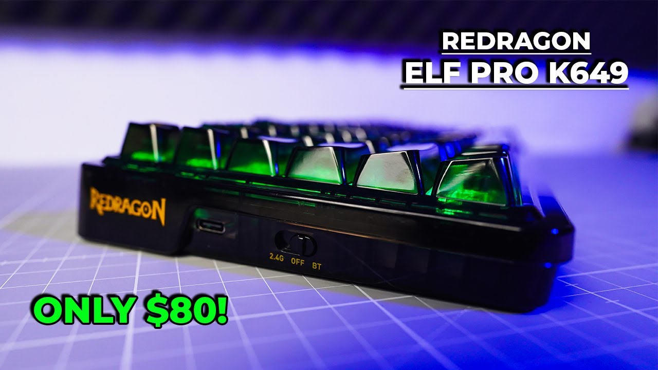 TYLKO 80 USD! Recenzja Redragon Elf Pro K649