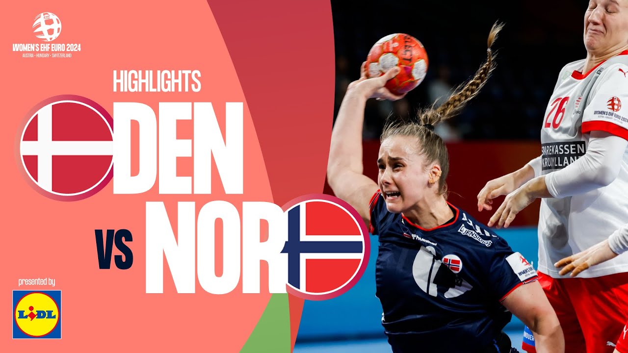 Denmark 🆚 Norway | Highlights | Women’s EHF EURO 2024