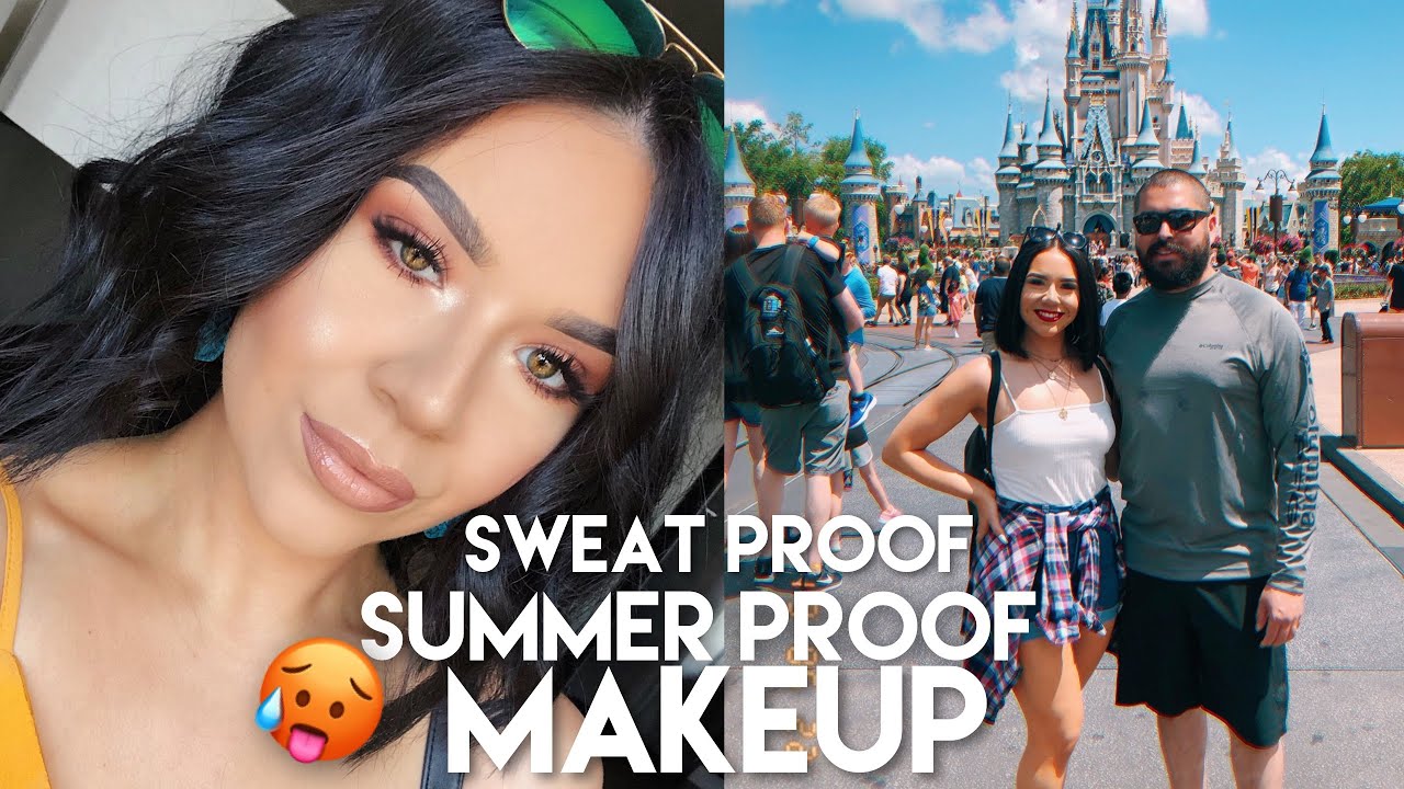 SWEAT AND SUMMER PROOF MAKEUP |  KatEyedTv