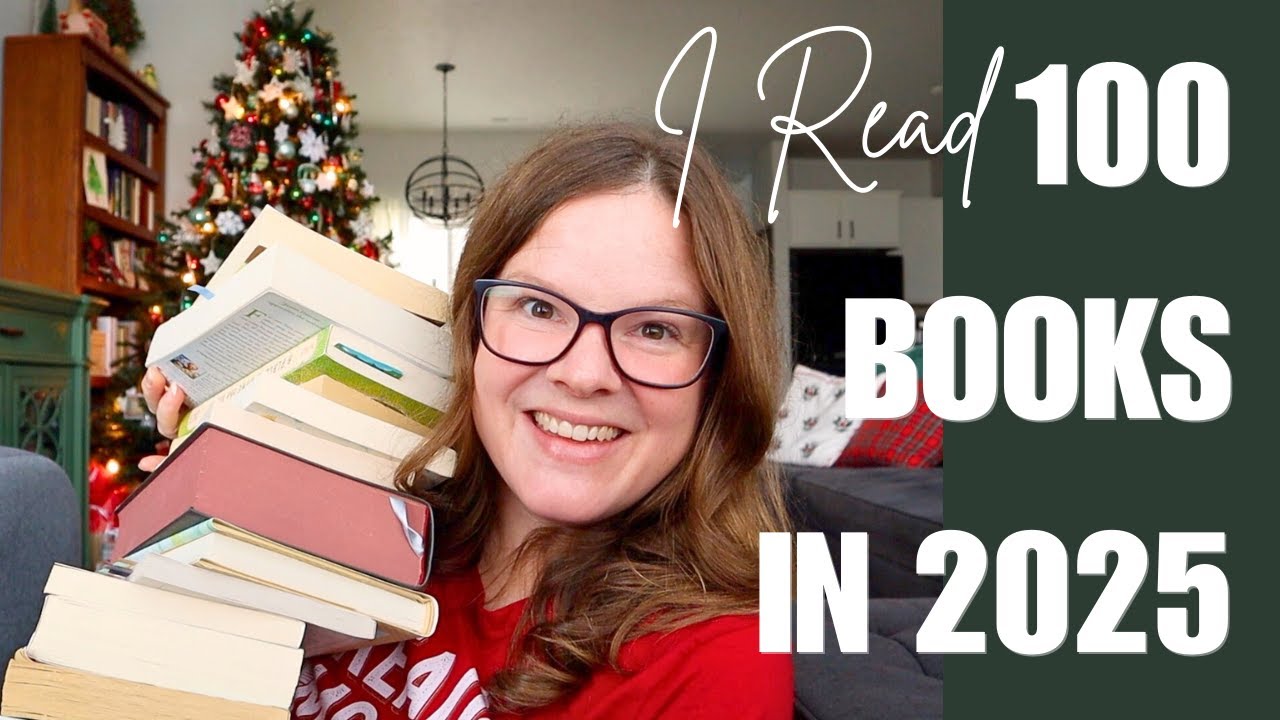 Я прочитаю 106 книг в 2025 году! Мои любимые книги 2025 года, рекомендации по книгам.