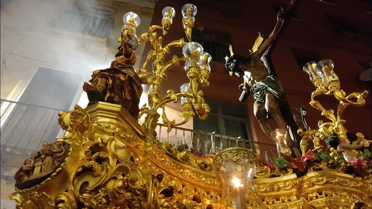 Cristo de la Agonía (Penas) - Semana Santa Málaga 2024 - C/ Arco de la Cabeza - 🎵 Y MURIÓ POR AMOR