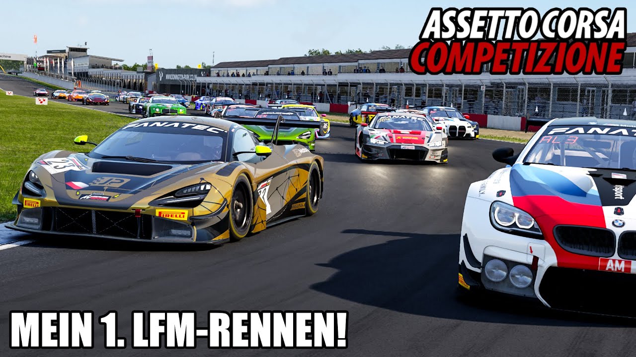 Mein 1. LFM Rennen! 😏 | Assetto Corsa Competizione @Donington