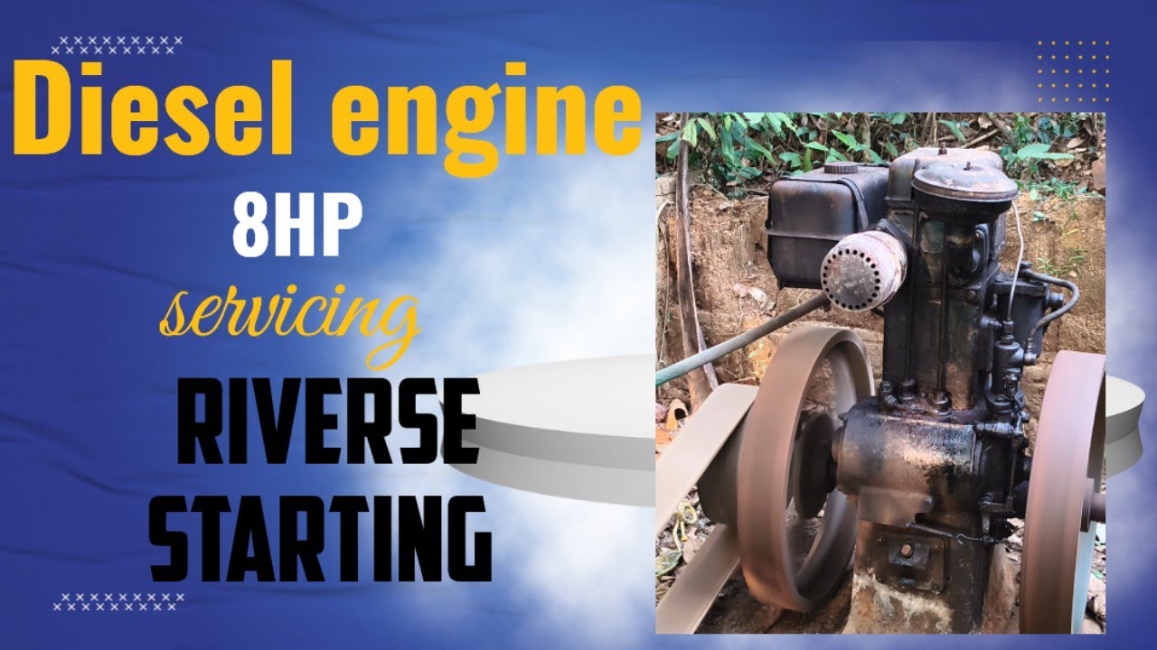 8 HP diesel engine servicing | ഓയിൽ കത്തിയാൽ എൻജിനിൽ എന്ത് സംഭവിക്കും