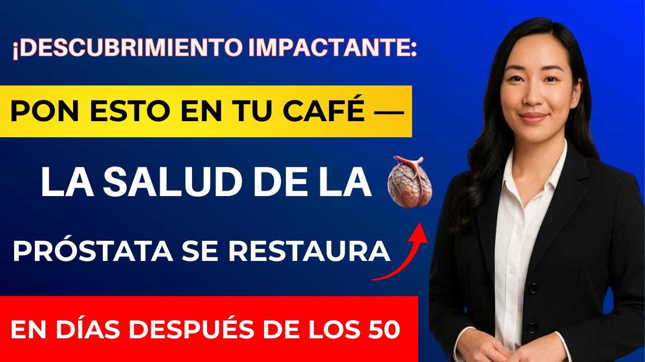 Añada ESTO a su café matutino y vea cómo mejora la salud de su próstata tras los 50