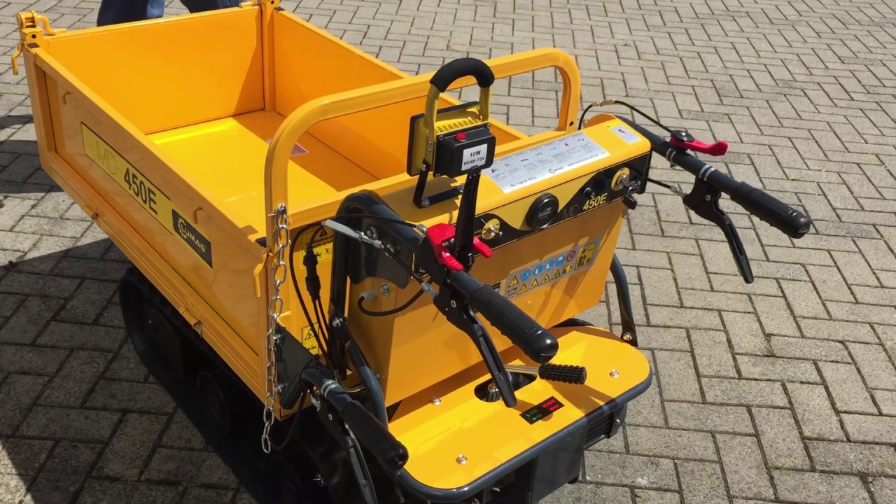 Lumag MD450E accu rupsdumper