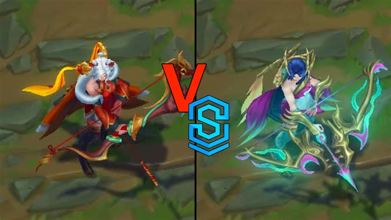 Firecracker Ashe VS Fae Dragon Ashe