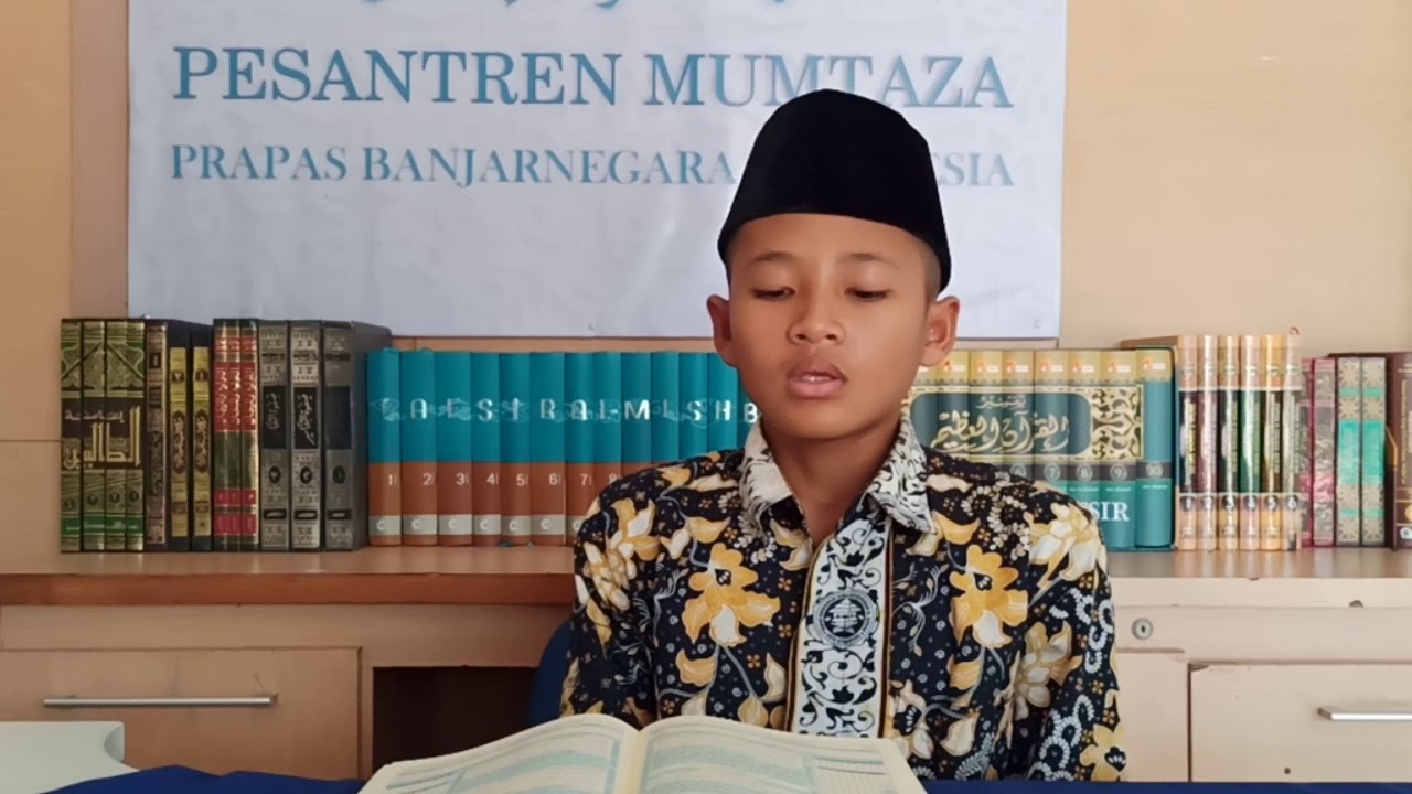 Bacaan Merdu Santri Mumtaza: Muhammad Hanif Ilyasin asal Pemalang QS. Al-Maidah: 1-2