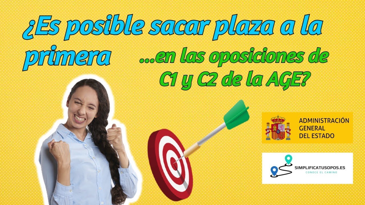 🍀¿Es posible sacar plaza a la primera en C1 y C2 de la AGE?