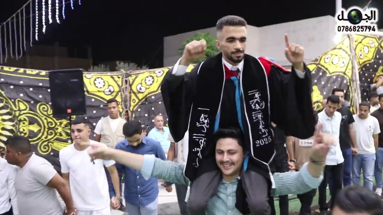 الفنان زكريا الاسمر حفل تخريج احمد سعود الصقور المخرج صقر الجمل 