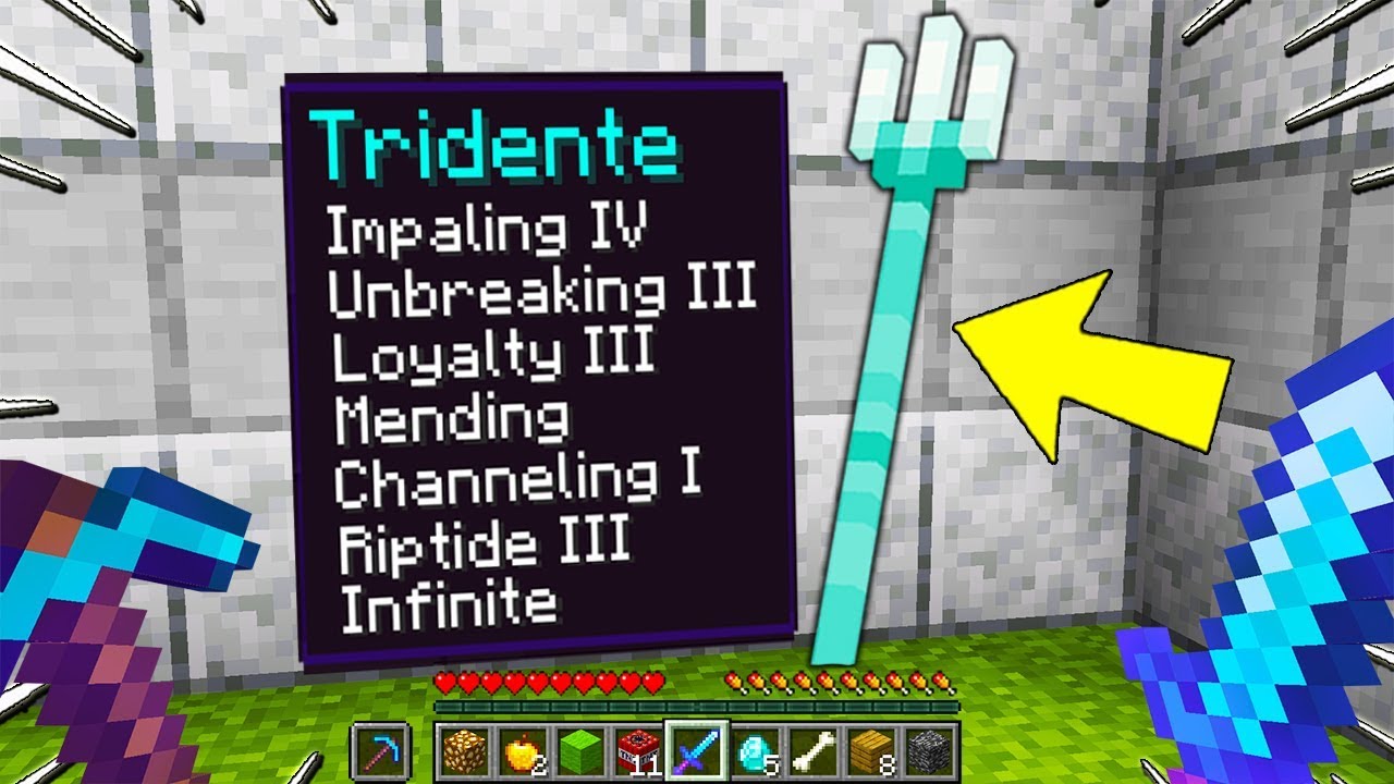 TROVIAMO IL TRIDENTE PIU FORTE della VANILLA!! - Minecraft ITA