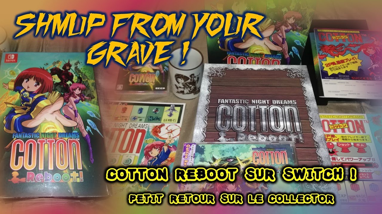 COTTON REBOOT   Unboxing du Box Collector et petit retour sur le jeu dans sa version Nintendo Switch