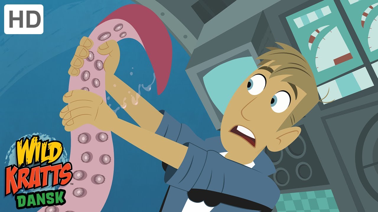 Wild Kratts Dansk | Kæmpeblæksprutter | Fulde Afsnit