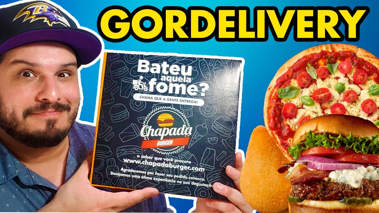 PEDI UM DELIVERY ÁS 2H DA MANHÃ E OLHA O QUE VEIO - Chapada Burger