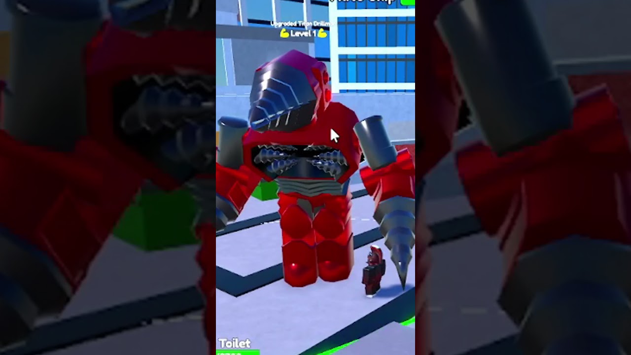 У улучшенного титанового бурильщика появились новые анимации в игре Toilet Tower Defense #ttd #ep...