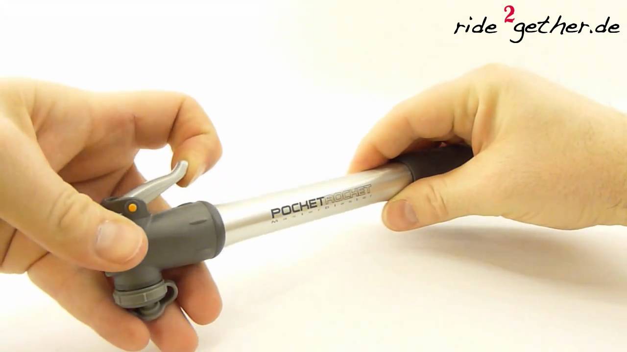 ride2gether.de | TOPEAK Minipumpe Pocket Rocket MasterBlaster