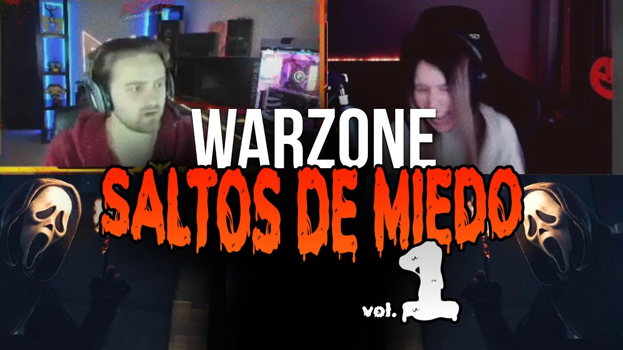 Los MEJORES Sustos a STREAMERS en #Warzone en evento de Halloween Vol. 1