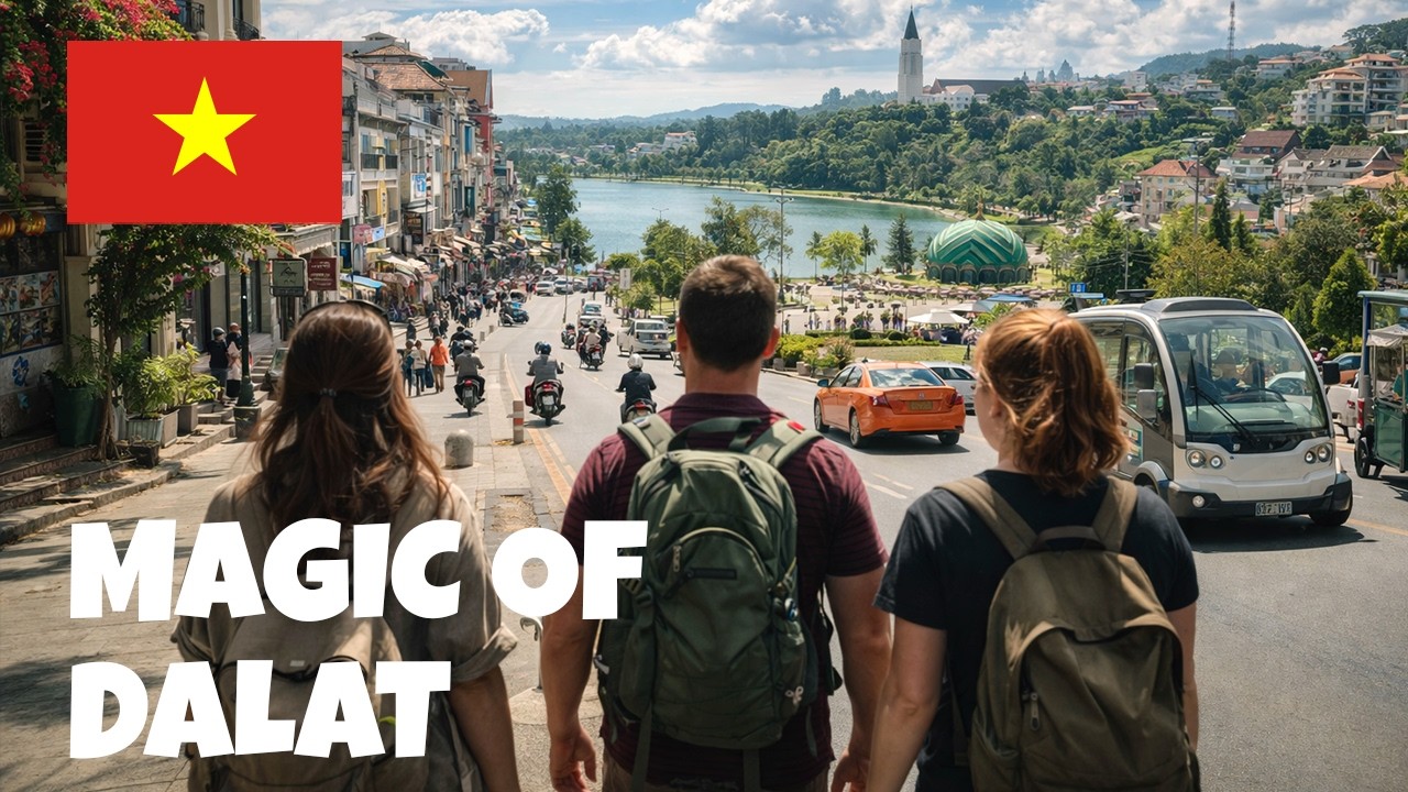 Dalat walking tour in Vietnam