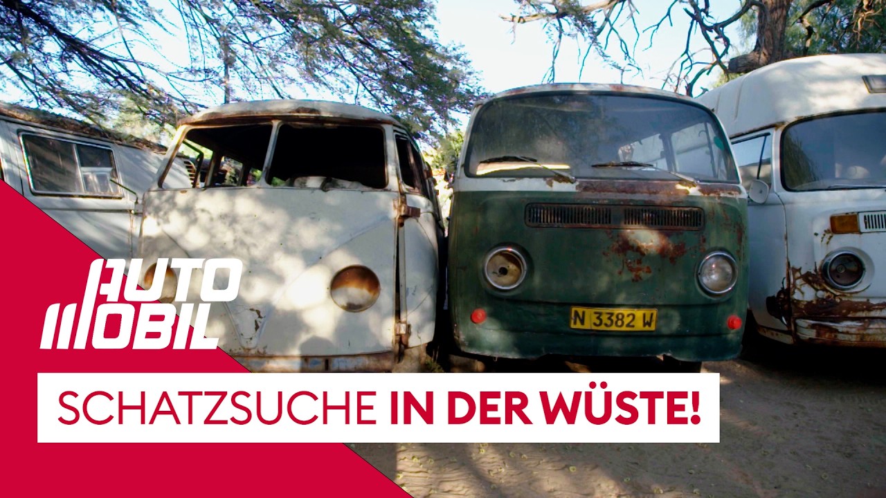 VERLASSENE VW BULLIS MITTEN IN DER W&Uuml;STE?! - Schatzsuche mal ganz anders! | auto mobil