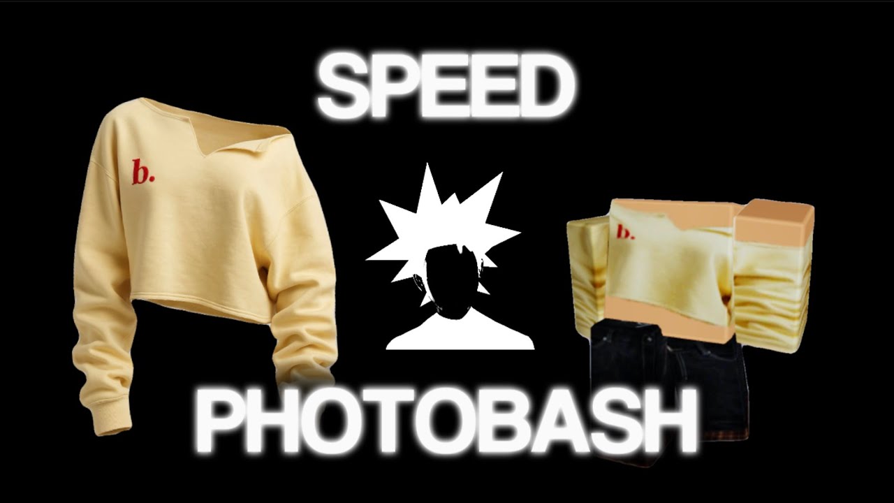 Watch me photobash for 10 minutes (speed photobash)