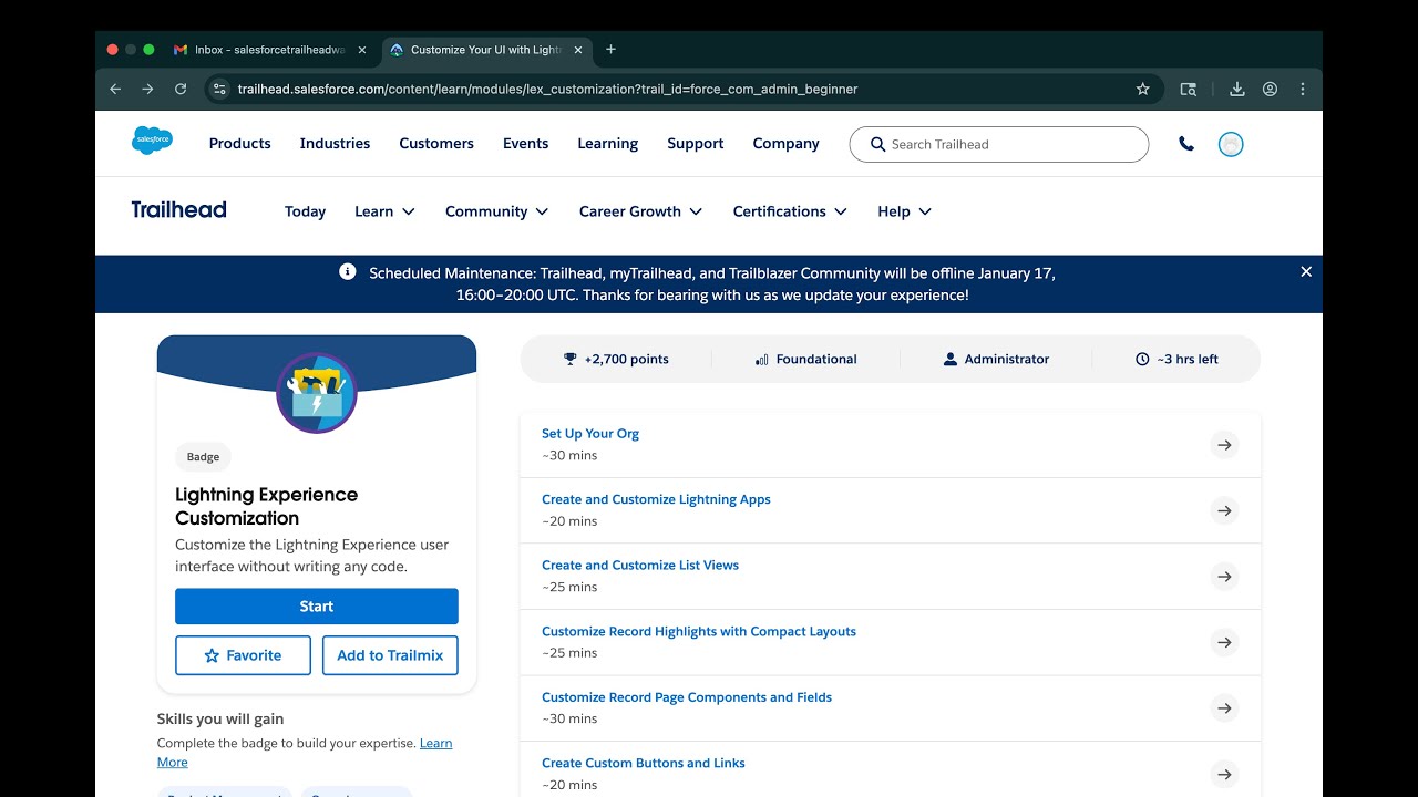 Set up Your Org | Lightning Experience Customization | Salesforce Trailhead