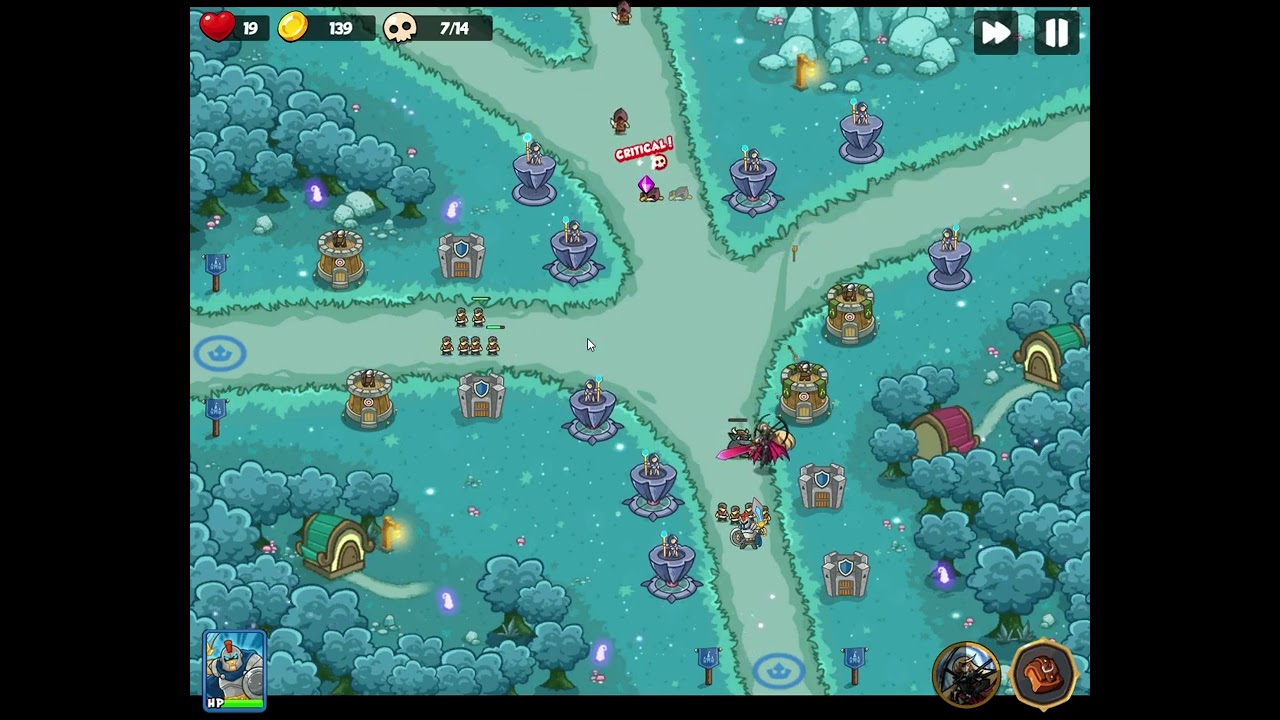 Epic Empire: Tower Defense Level 9 easy 1 star