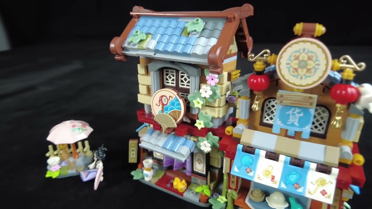 Loz Bricks | MiniMart | Ancient Street | Mini Blocks | Alternative Lego