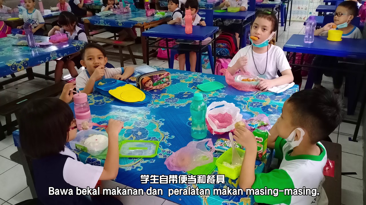 十哩中公开学程序Sjk chung hua batu 10tatacara persekolahan