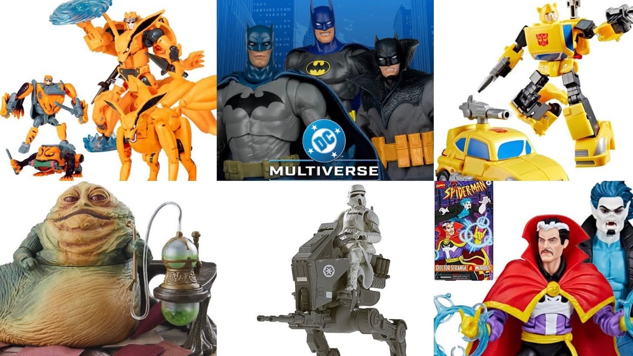 Новые фигурки Marvel Legends, McFarlane Toys и Transformers в наличии и доступны для предзаказа в...