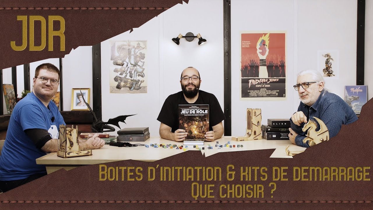 DOSSIER : JDR 1/3 - Boites d'initiation et kits de d&eacute;marrage  : Que choisir ?