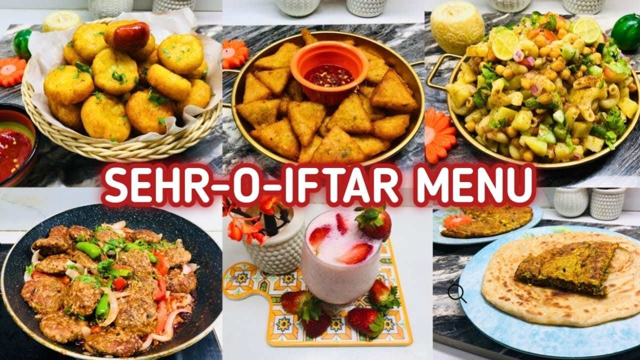 Sehr-o-Iftar Menu 2026 Collection By Anila's Dining (Ramadan Special)