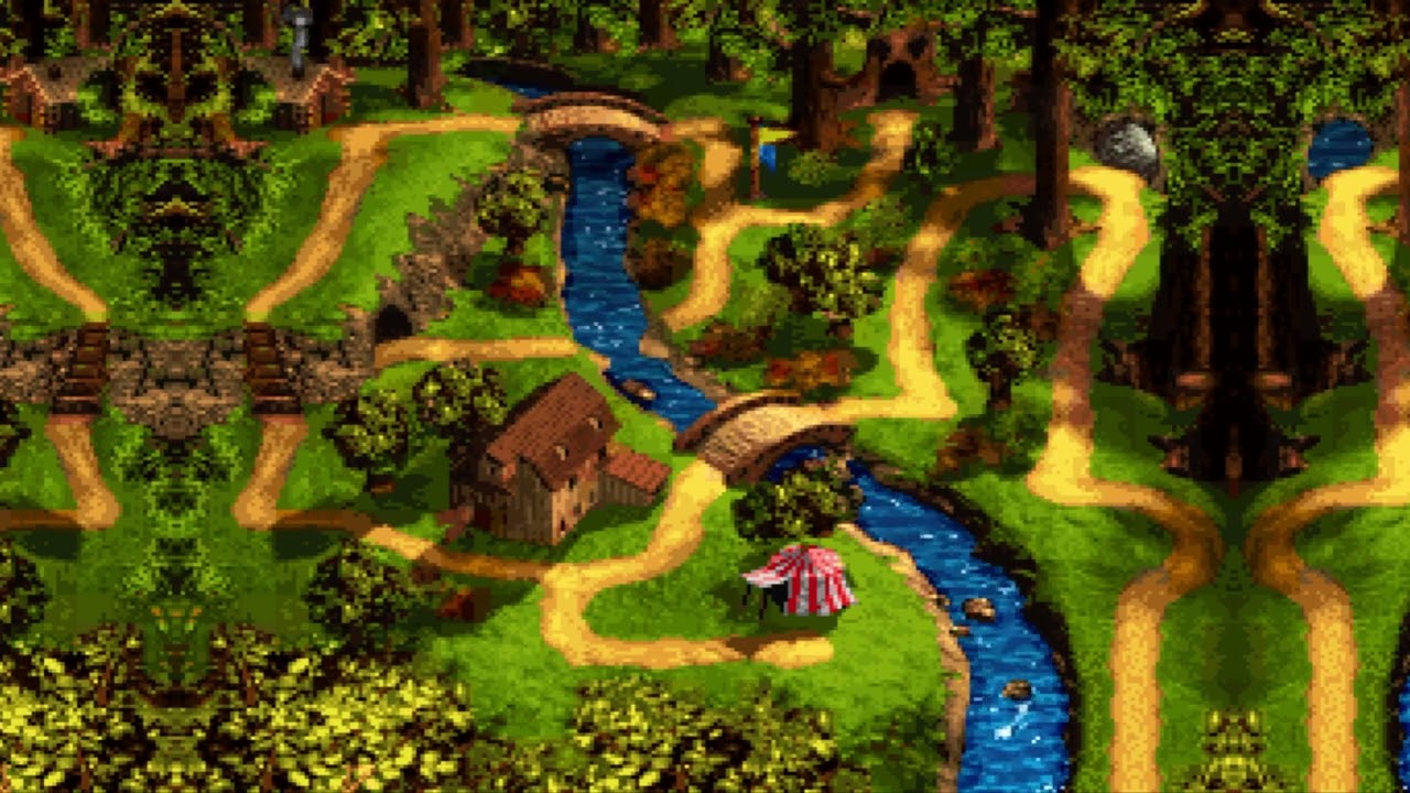 Kremwood Forest Map Ambience - Donkey Kong Country 3
