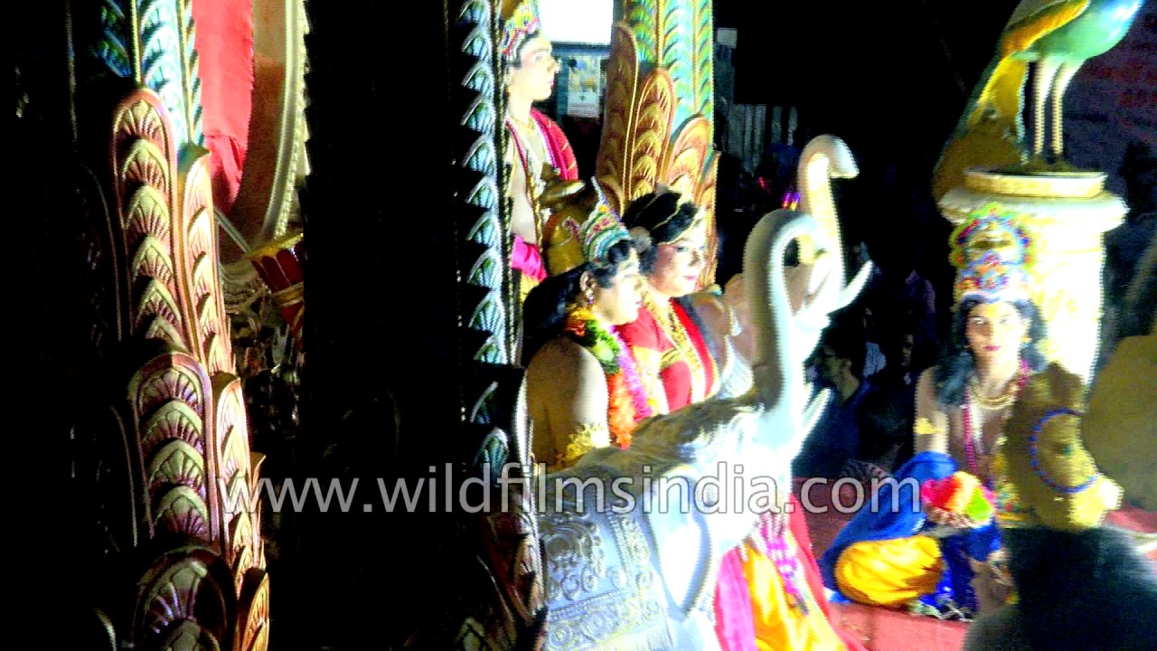 Procession of Pulikali Festival on the streets of Thrissur