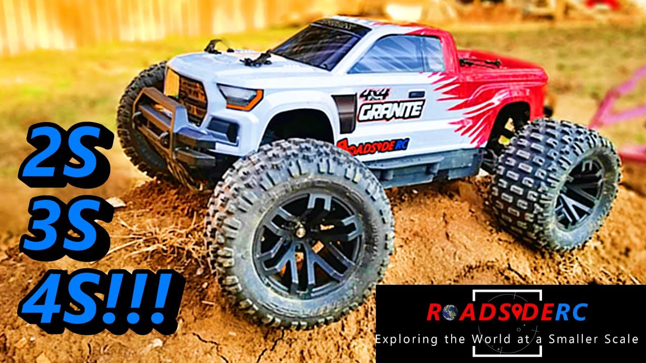 Arrma Granite 2S против 3S против 4S | Скоростные забеги | Удары | Сальто назад!