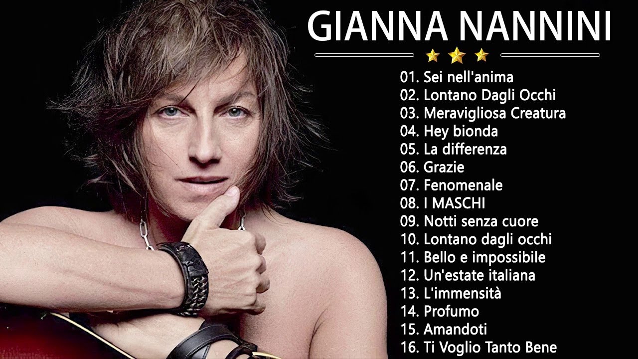 Le migliori canzoni di Gianna Nannini - Gianna Nannini Canzoni 2025 - The Best of Gianna Nannini