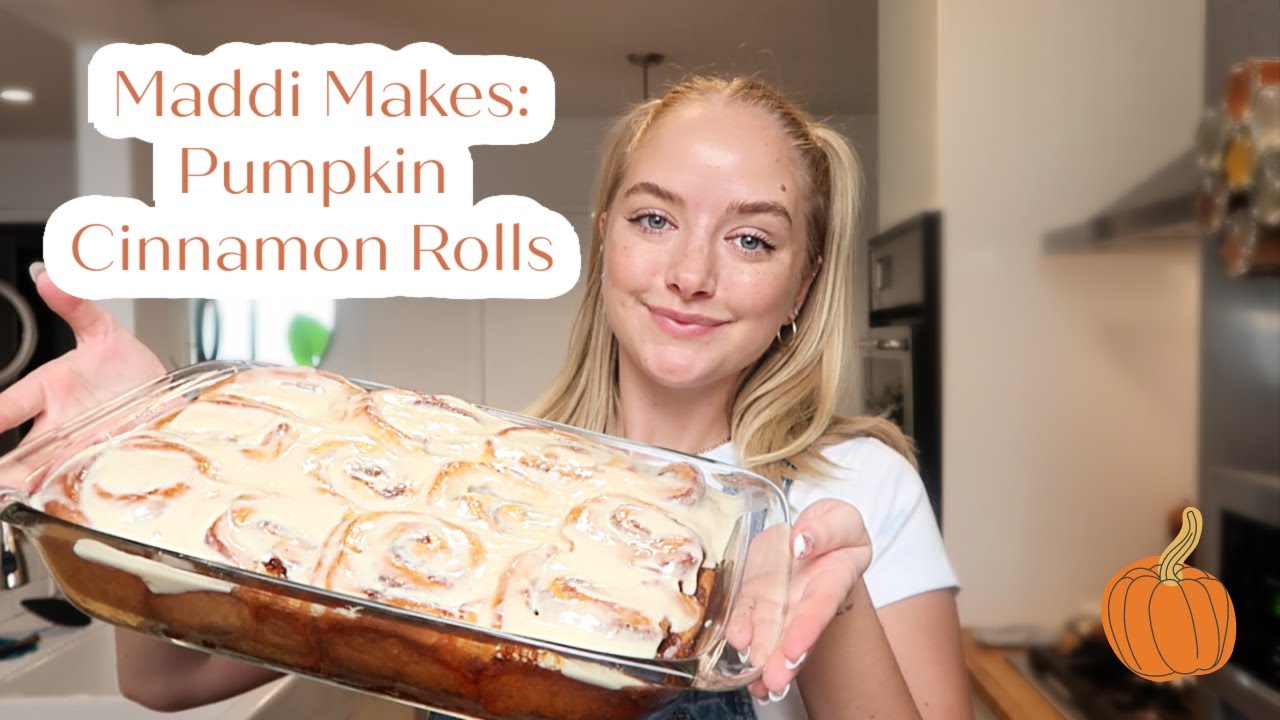 Pumpkin Cinnamon Rolls *insanely good*