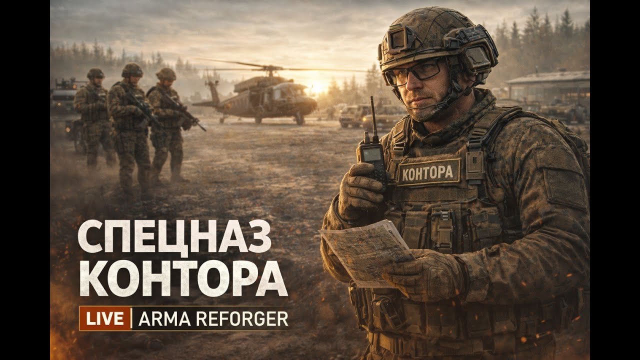 🔥Спецназ «Контора» | Выполнение задач Фронта #armareforger #arma3 #стрим #arma4