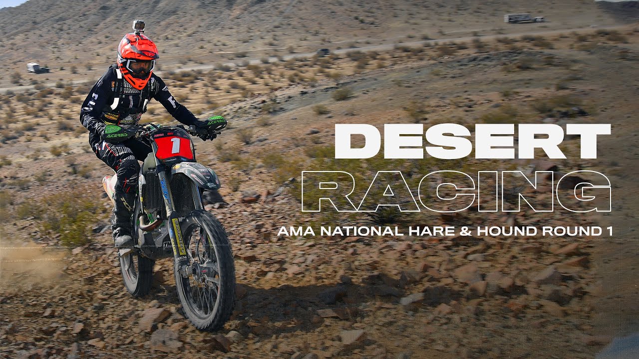 Jacob Argubright's Helmet Cam From Round 1 Of The AMA National Hare & Hound Series