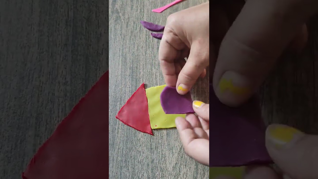 Hut from clay #superclay #babycraft #art #clayart  @funnyqueen-b9i #kidsvideo #kidsart