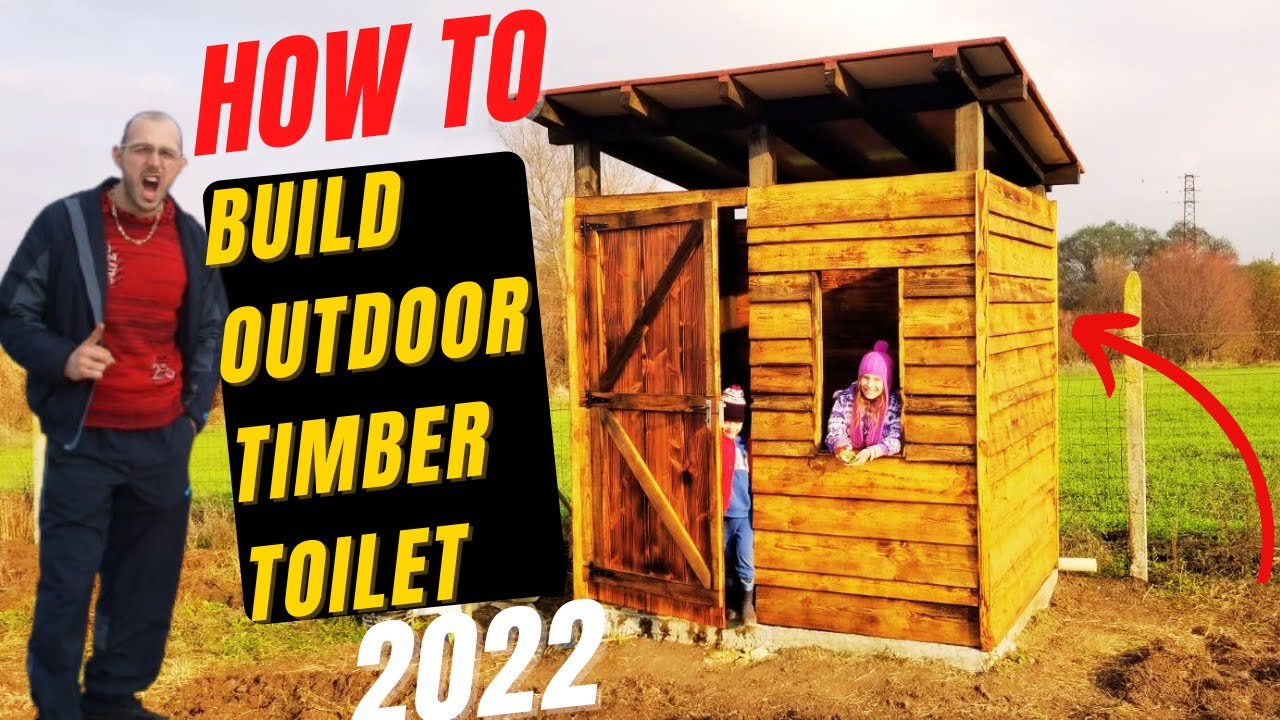DIY Outdoor Timber Toilet / Външна Тоалетна - Направи си сам!