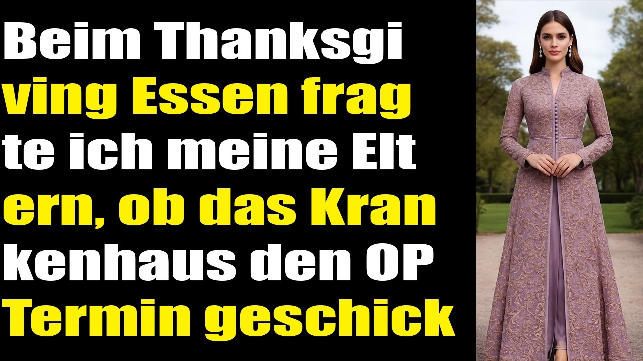 Sie Gaben 178000$ Für Eine Party Aus  Und Ignorierten Dann Meinen OP-Termin...