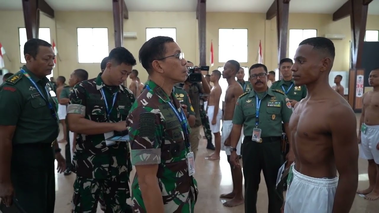 menyiapkan prajurit TNI AD yang tangguh, profesional, dan berintegritas