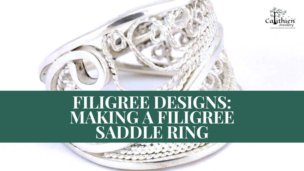 Filigree Designs: Making a Filigree Saddle Ring | Silver Filigree Jewelry