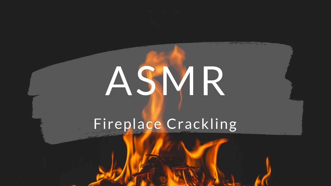 Fireplace Ambience ASMR | Warm Fire Ambience to Melt Stress Away